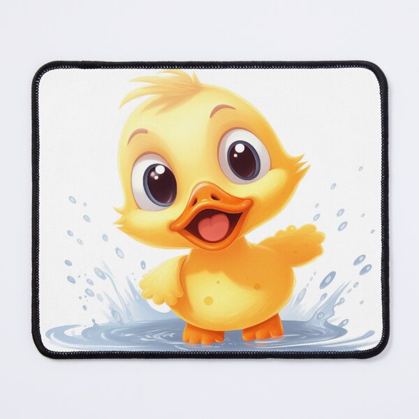 Item preview, Happy smiling duckling in the water designed and sold by GoodThings66.