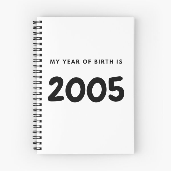 Item preview, My Year of Birth is 2005 designed and sold by LittleWorldShop.