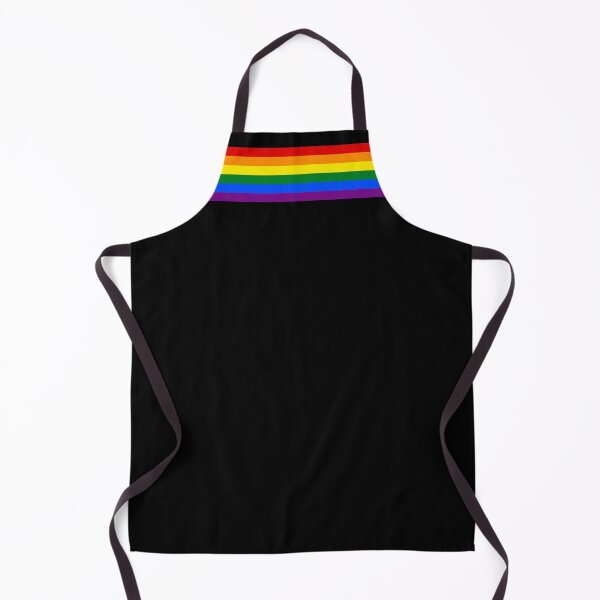 Artikelvorschau, Gay Pride Flag Horizontal Stripe on Black entworfen und verkauft von Vernen Ink.