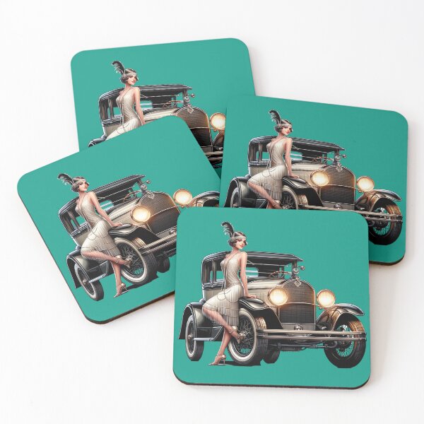 Item preview, Roaring20s Vintage Classic cars Flapper Deco Prohibition Art Fashionable Vintage  designed and sold by Emeris.