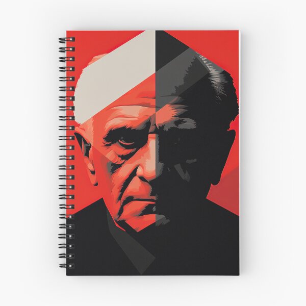 Item preview, Karl Popper | Red minimalism designed and sold by ComicsFactory.