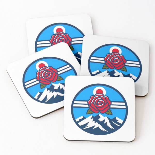 Item preview, Alberta Wild Rose and Mountains Design designed and sold by YegMark.