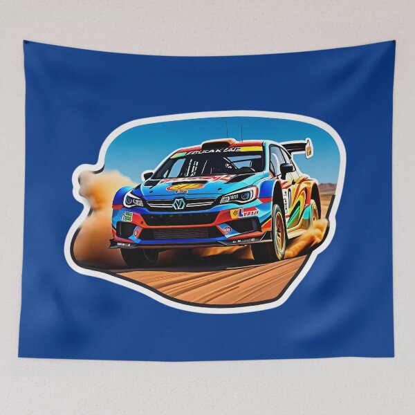 Item preview, Cool Desert Rally Racing Car designed and sold by TheArtOfPat.
