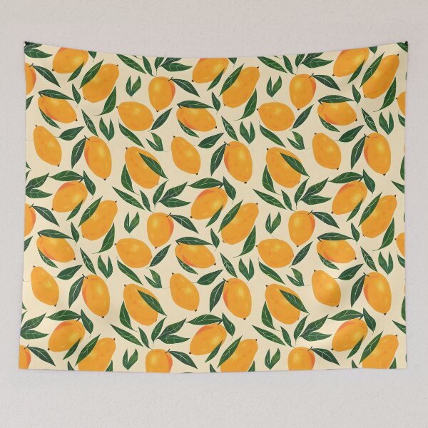 Item preview, Aesthetic Mango Pattern designed and sold by Leonardo Palumbo.