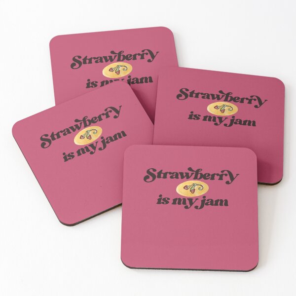 Item preview, Strawberry is my Jam designed and sold by FrictionMaxxing.