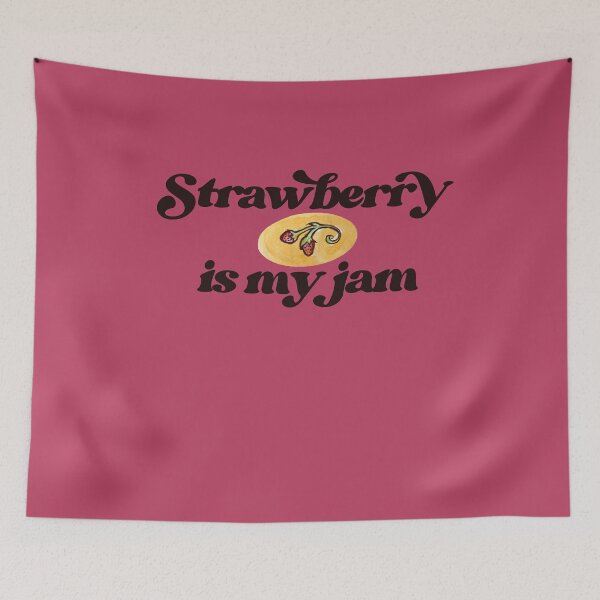 Item preview, Strawberry is my Jam designed and sold by FrictionMaxxing.