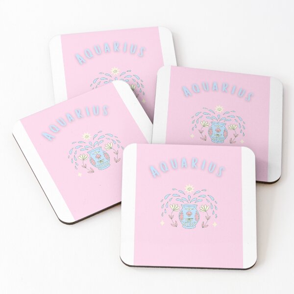 Item preview, Aquarius, Zodiac, horoscope print designed and sold by By The Moon.
