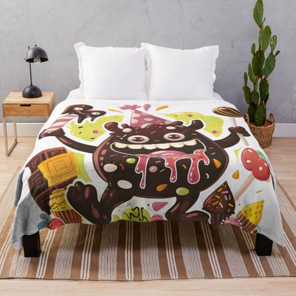 Item preview, Sweet Surrender: Chocolate Monster Magic designed and sold by AI-Only Creations.