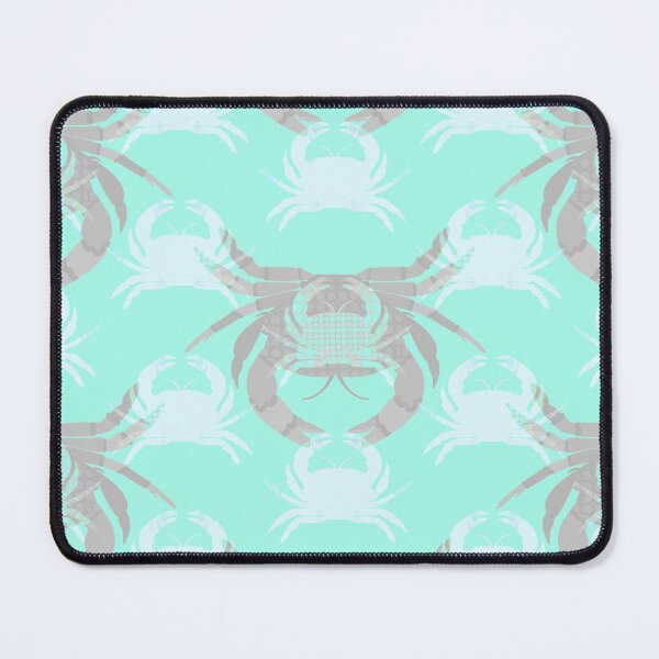 Item preview, Preppy pastel crustacean crab pattern. designed and sold by Meteryards.