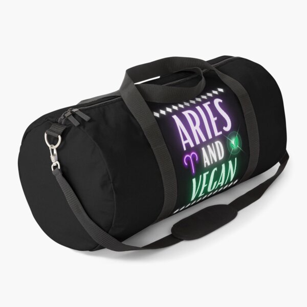 Item preview, Aries and Vegan Neon Retro Style designed and sold by MysticZodiac.
