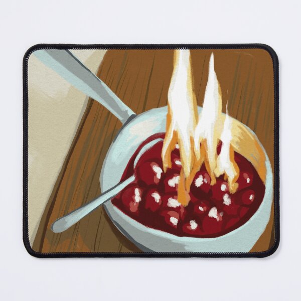 Item preview, Cherries Jubilee - Illustration  designed and sold by Pilar Bidó.
