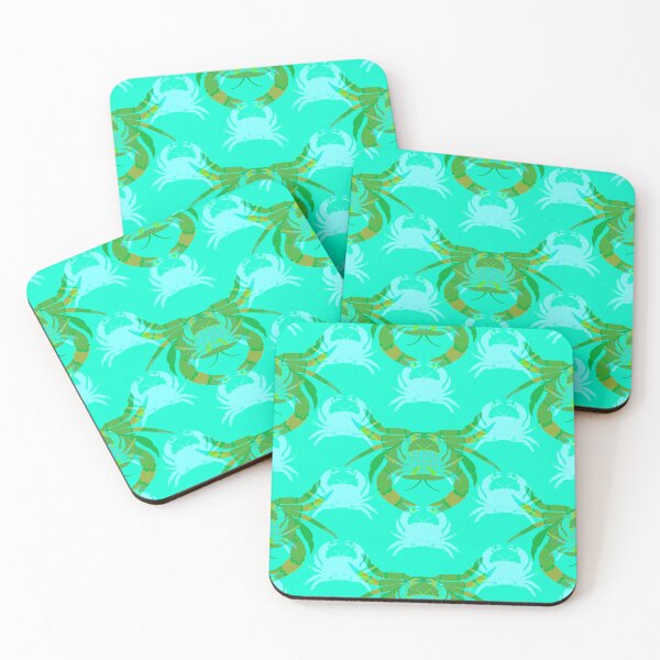 Item preview, Fresh aquatic crab pattern. designed and sold by Meteryards.