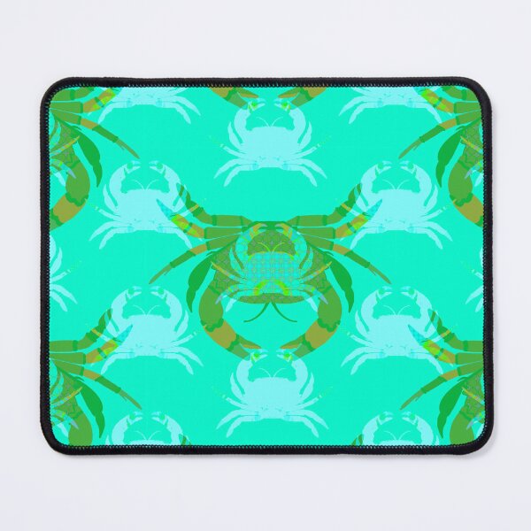 Item preview, Fresh aquatic crab pattern. designed and sold by Meteryards.