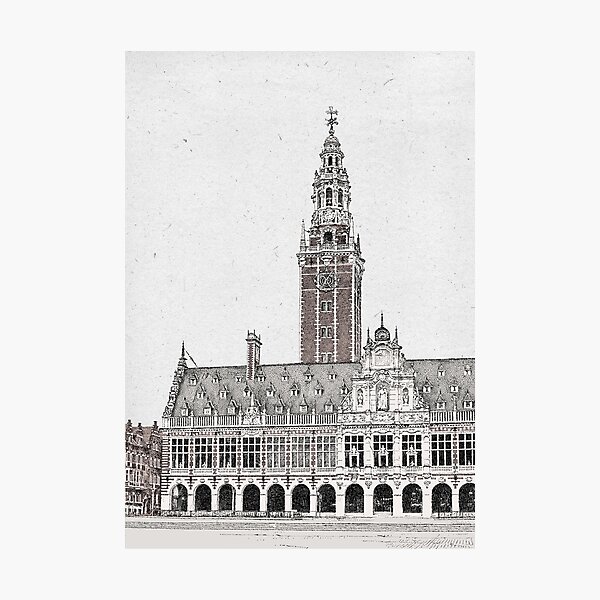 Item preview, Leuven University Library designed and sold by AardvarkAnarchy.