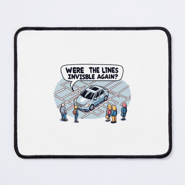 Item preview, Invisible Parking Lines designed and sold by creativechaster.