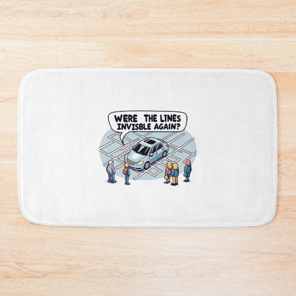 Item preview, Invisible Parking Lines designed and sold by creativechaster.