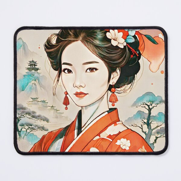 Item preview, Traditional japanese woman designed and sold by ManikRaja.