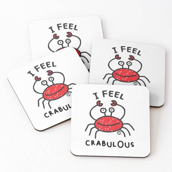 Item preview, I FEEL CRABULOUS CRAB designed and sold by TODD GOLDMAN.