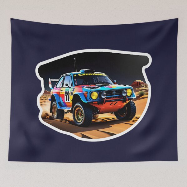 Item preview, Cool Desert Rally Racing Car designed and sold by TheArtOfPat.
