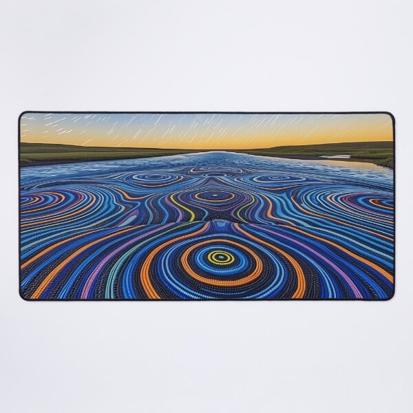 Item preview, galaxy lake designed and sold by PricklyPeanut.