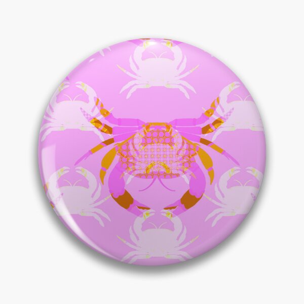 Item preview, Beautiful preppy aesthetic aquatic crab pattern. designed and sold by Meteryards.