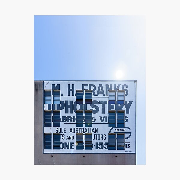 Item preview, M.H.franks Camperdown  designed and sold by MyInnerWest.
