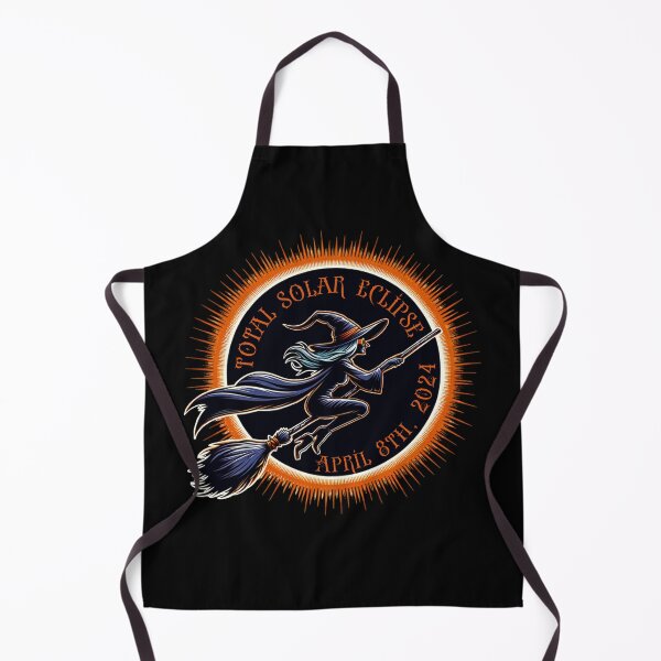 Item preview, Witch - Total Solar Eclipse 2024 designed and sold by SeledineArt.