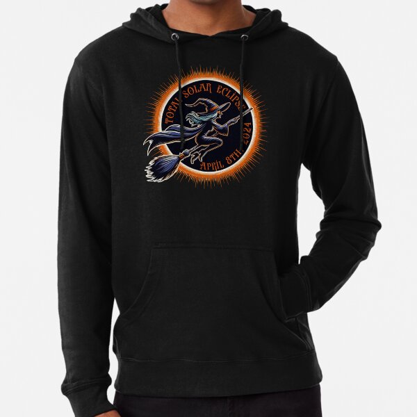 Item preview, Witch - Total Solar Eclipse 2024 designed and sold by SeledineArt.
