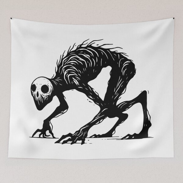 Item preview, Creepy demon designed and sold by Batshirt.