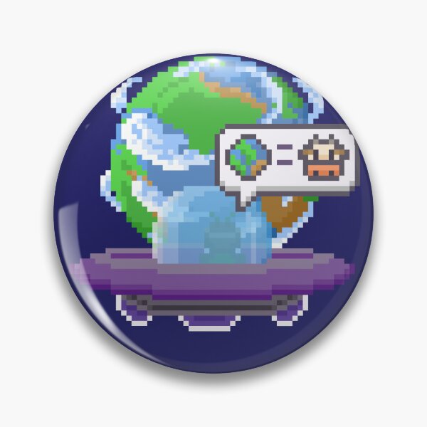 Artikelvorschau, Pixel-Art-UFO entworfen und verkauft von PixelCarvel.