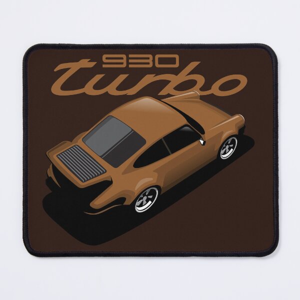 Item preview, Porsche 930 Illustration Brown turbo designed and sold by blackdogshop.