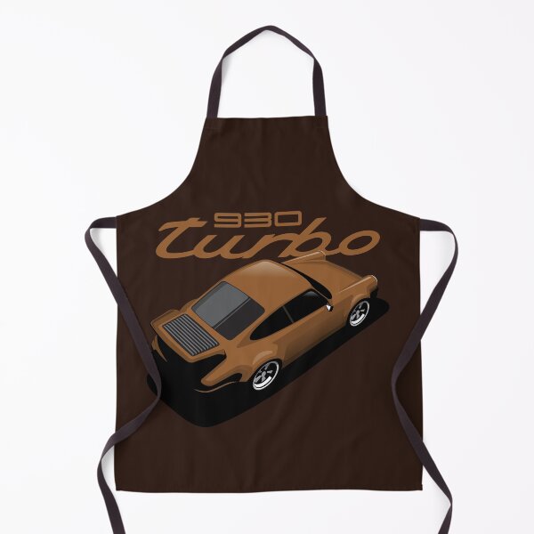 Item preview, Porsche 930 Illustration Brown turbo designed and sold by blackdogshop.