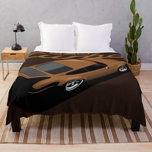 Item preview, Porsche 930 Illustration Brown turbo designed and sold by blackdogshop.