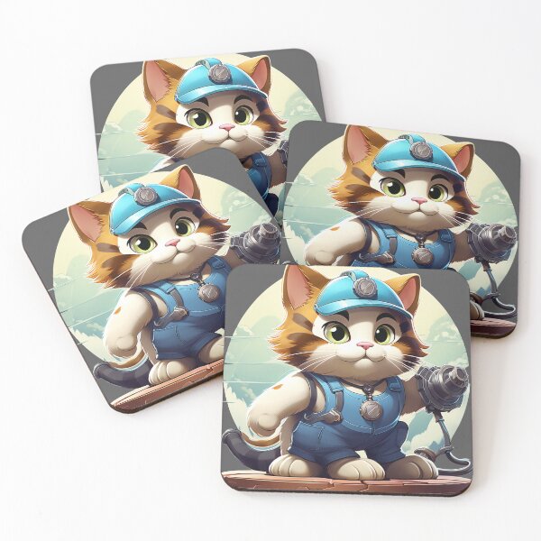Item preview, El gato ingeniero designed and sold by neworionsOrions.