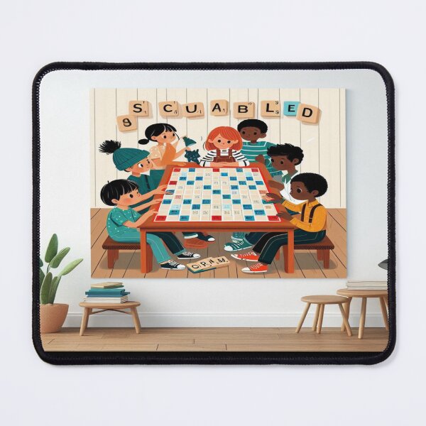 Item preview, Children Alphabets Make Words Wall Art and Puzzle designed and sold by Cupideros.