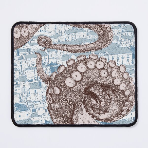 Item preview, Octopus over Calabro Italy designed and sold by AardvarkAnarchy.