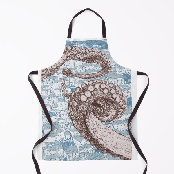 Item preview, Octopus over Calabro Italy designed and sold by AardvarkAnarchy.