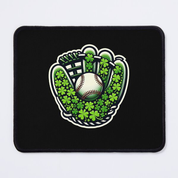 Item preview, Baseball St Patricks Day Boys Girls Men Women Shamrock T Shirt designed and sold by ChromaticBlend.