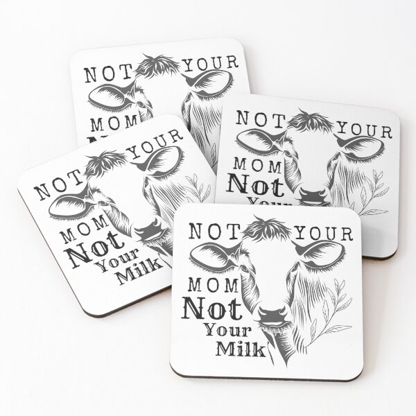 Item preview, Not Your Mom Not Your Milk Funny Gift For Vegan designed and sold by Harpiaart.