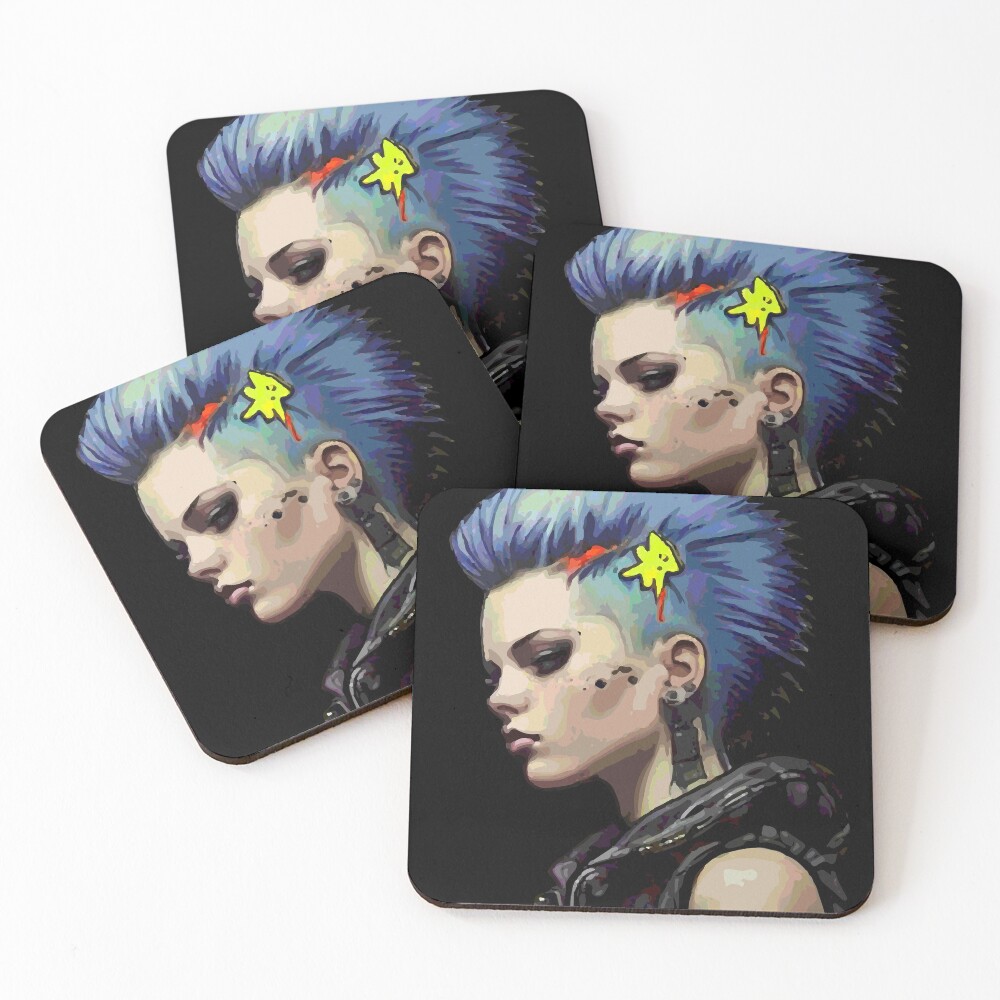 Item preview, Coasters (Set of 4) designed and sold by punkellsx.