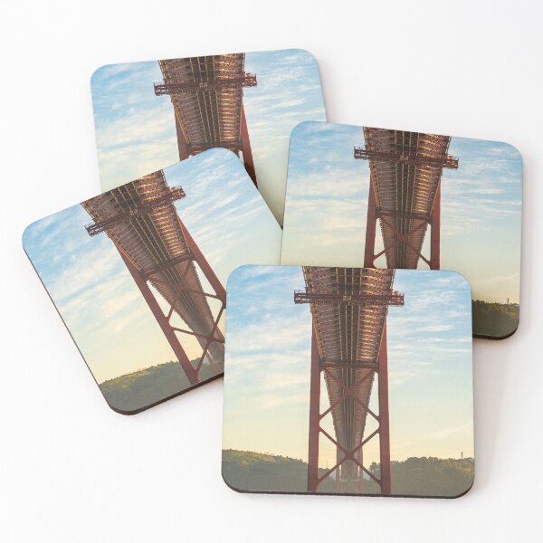 Item preview, Red bridge over the Tejo River seen from bellow in Lisbon, Portugal designed and sold by jpferreiraphoto.