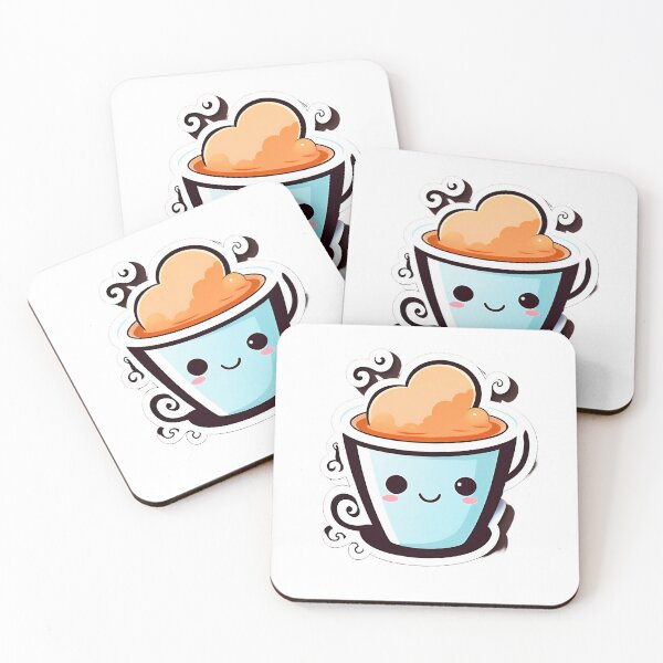 Item preview, Chibi hot coffee cup designed and sold by Alansil.