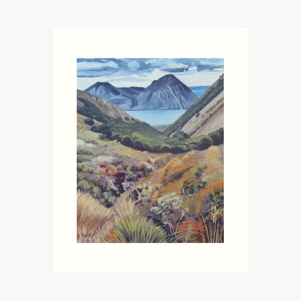 Item preview, Te Araroa Trail I designed and sold by BackwoodsPaintings.