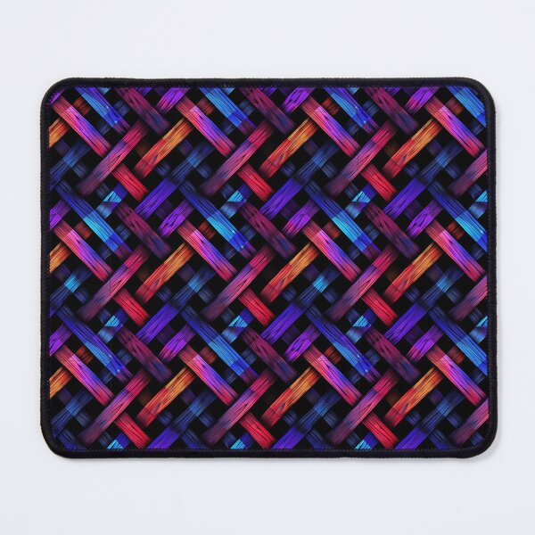 Item preview, Neon Weave: Abstract Digital Tapestry designed and sold by Chreggie.