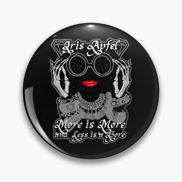 Item preview, More is More and Less is a Bore - Iris Apfel, fashion, diamonds, red lips  designed and sold by SSINAMOON.