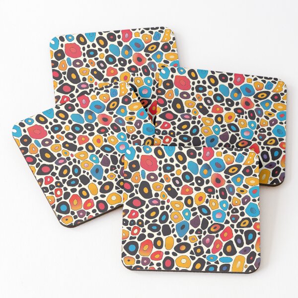 Item preview, Kaleidoscope Cells: A Vivid Abstract Mosaic designed and sold by Chreggie.