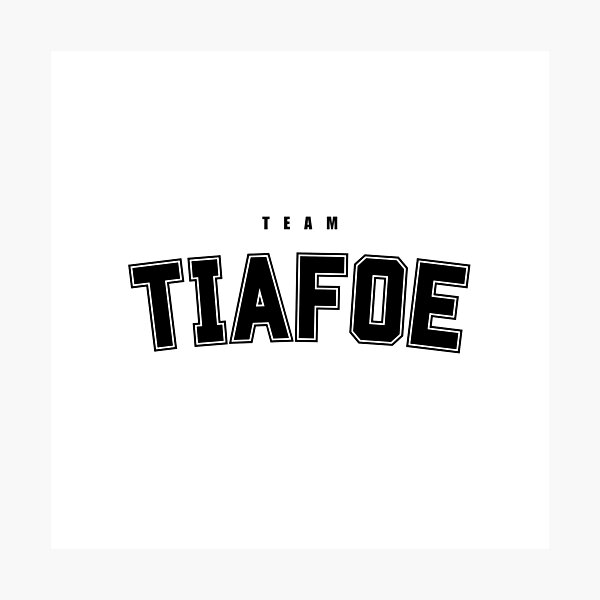Item preview, Team Tiafoe - Tennis Players Team College Design designed and sold by TieBreak-Tennis.