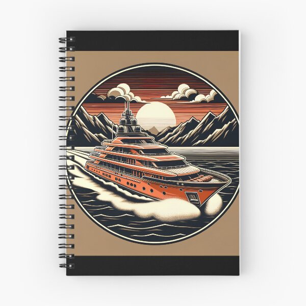 Item preview, Coral Yacht: Aristocratic Adventure in Pop Art designed and sold by ByDigitalDream.