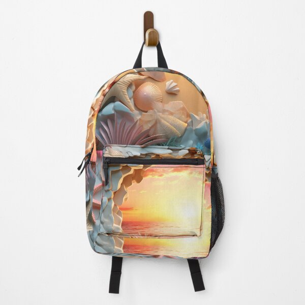 Item preview, Coral Cove Sunset Canvas designed and sold by CultDigHoriz.