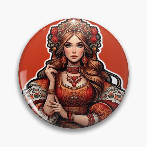 Item preview, Slavic Lady Red designed and sold by Miikki00.